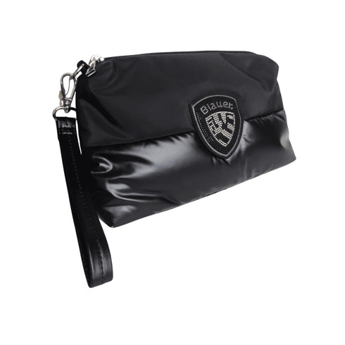 Blauer Pochette Pochette a mano logo UNI  - Francavilla Moda